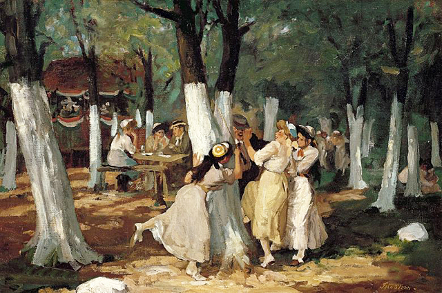 The Picnic Grounds, 1906-1907, John Sloan