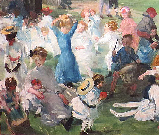 May Day, Central Park, 1905, William Glackens