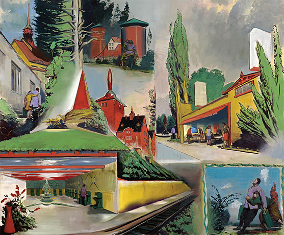 Heilstätten (Sanatoriums), 2011, Neo Rauch