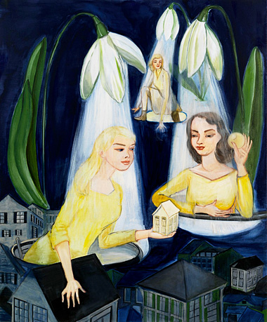 Das Weisse Haus (La maison blanche), Rosa Loy Das Weisse Haus (La maison blanche), Rosa Loy