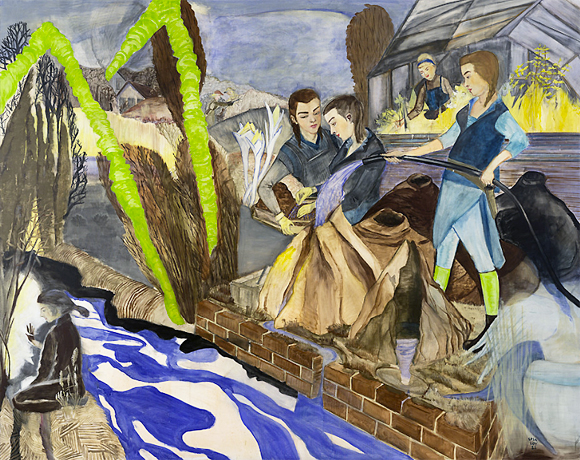 In the River, 2022, Rosa Loy In the River, 2022, Rosa Loy