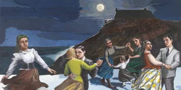 The Dance 1988 Paula Rego born 1935 Purchased 1989 http://www.tate.org.uk/art/work/T05534