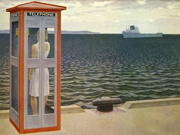 Departure, 1962, Alex Colville