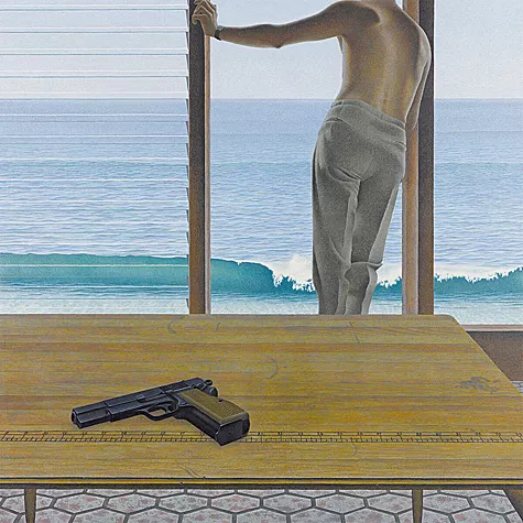 Pacific, 1967, Alex Colville, Collection privée.