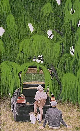 Willow, 2002, Alex Colville