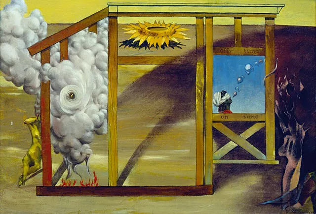 On Time Off Time, 1948, Dorothea Tanning