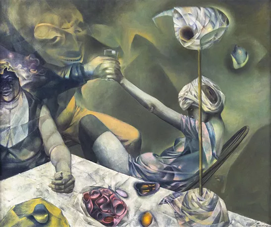 The Philosophers, 1952, Dorothea Tanning