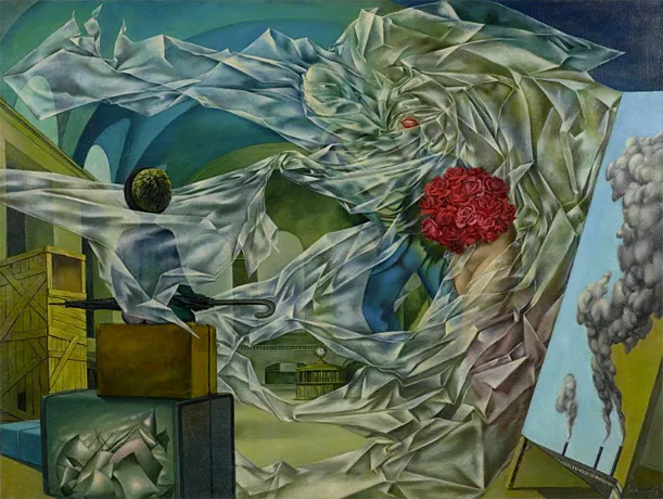 Un tableau très heureux, 1947, Dorothea Tanning