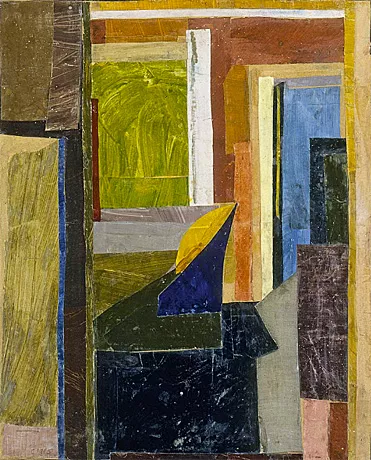 Interior en Gordon Square, c. 1914-15, Duncan Grant, Colección privada.