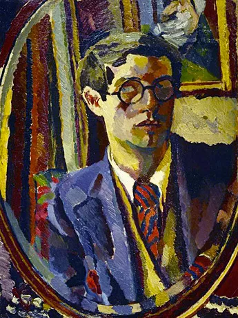 Autorretrato, hacia 1920, Duncan Grant, Scottish National Portrait Gallery.