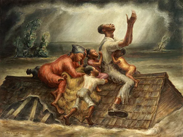 El Mississippi, 1935, John Steuart Curry