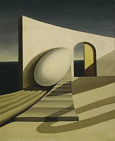 May Room has Two Doors, 1939, Kay Sage