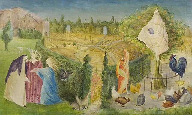 Le Jardin potager sur îlot, 1946, Leonora Carrington