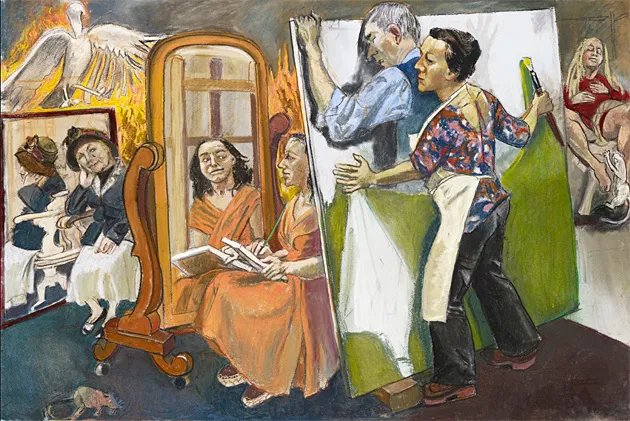 Painting Him Out, 2011, Paula Rego