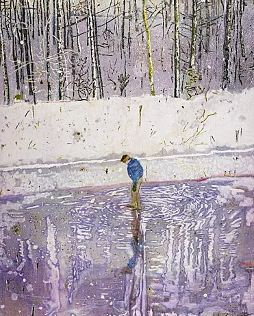 Blotter, 1993, Peter Doig