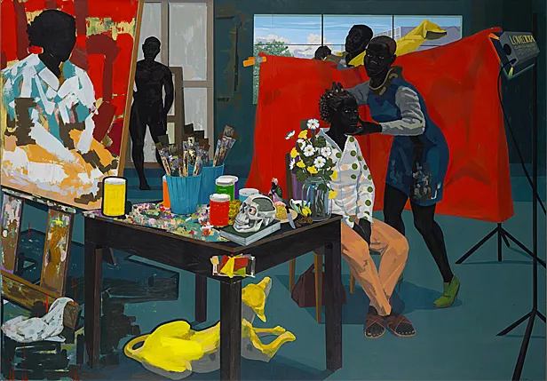 Inside the Studio, 2014, Peter Doig