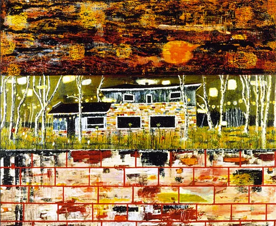 The House That Jack Built, 1992, Peter Doig