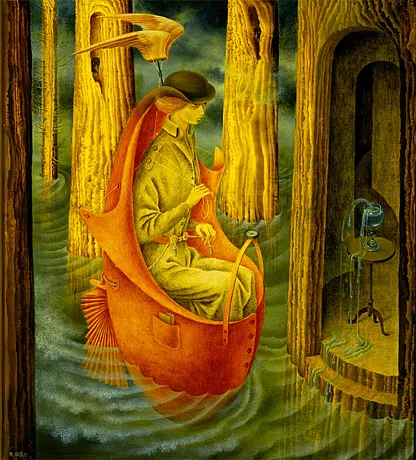 Exploración de las Fuentes del Río Orinoco, 1959, Remedios Varo