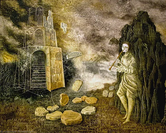 El Flautista, 1955, Remedios Varo