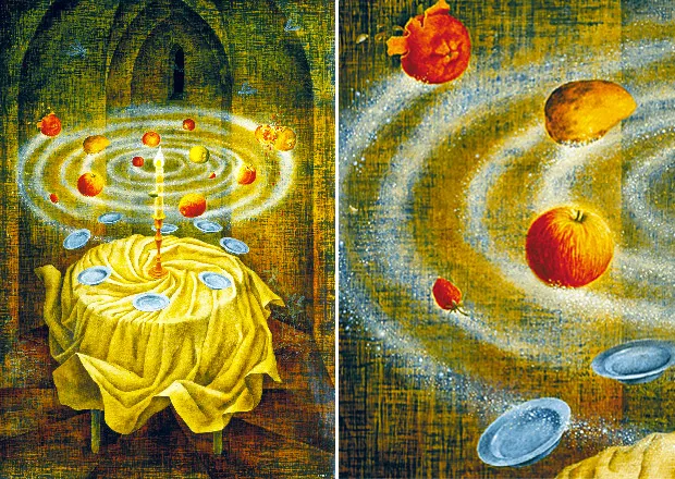 Naturaleza muerta resucitando, 1963, Remedios Varo