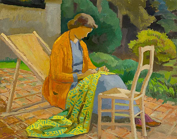 Verano en el jardín, 1911, Roger Fry, Colección privada.