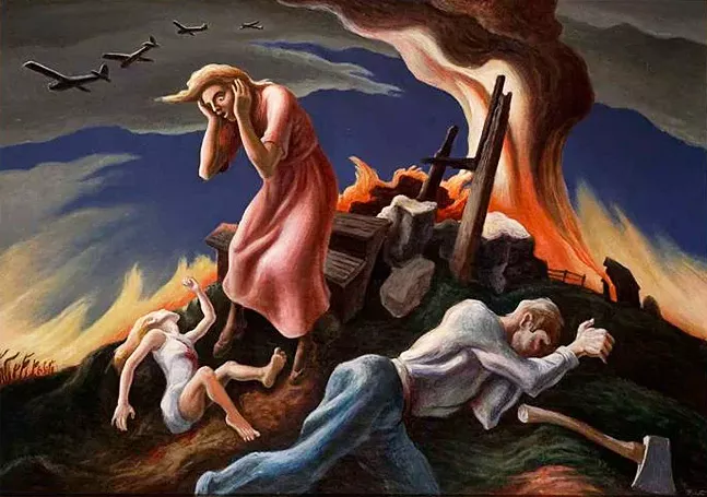 El año del peligro, 1941/43, Thomas Hart Benton