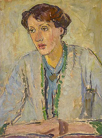 Virginia Woolf, c. 1912, Vanessa Bell, Londres, National Portrait Gallery.
