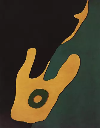 Configuración (ombligo, camisa y cabeza), 1927-1928, Jean Arp