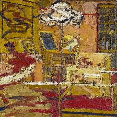 The Sitting Room, 1964, Frank Auerbach