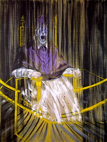 Numero VII de Huit études pour un portrait, 1953, Francis Bacon