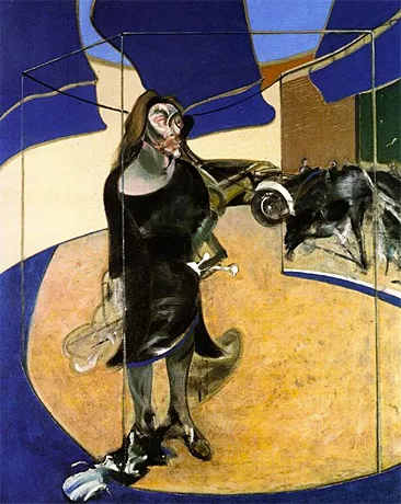 Portrait d'Isabel Rawsthorne, 1967, Francis Bacon