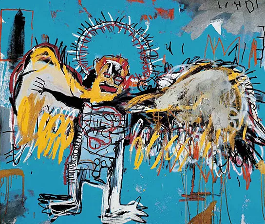 Fallen Angel, 1981, Jean-Michel Basquiat