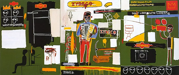 Zydeco, 1984, Jean-Michel Basquiat