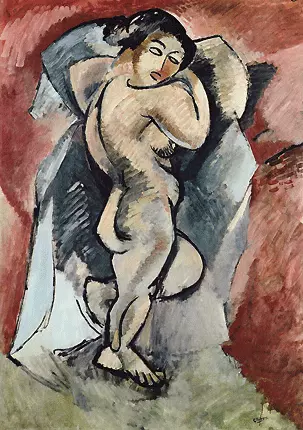 El Gran desnudo, 1907, Georges Braque