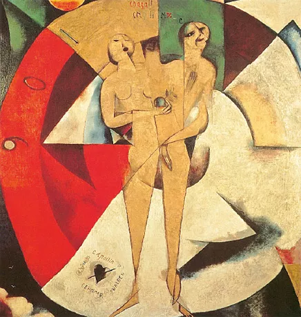 Marc Chagall, Hommage à Apollinaire, 1911-1912