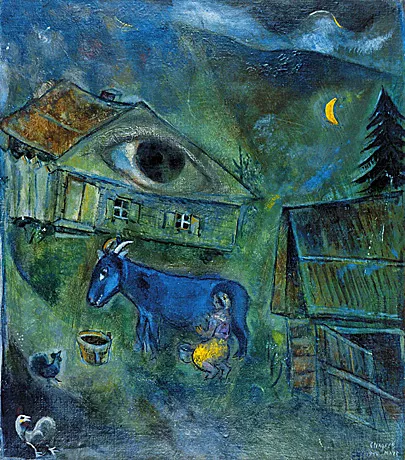 Marc Chagall, L'Œil vert, 1944