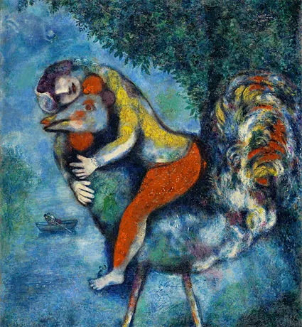 Marc Chagall, Le coq, 1929