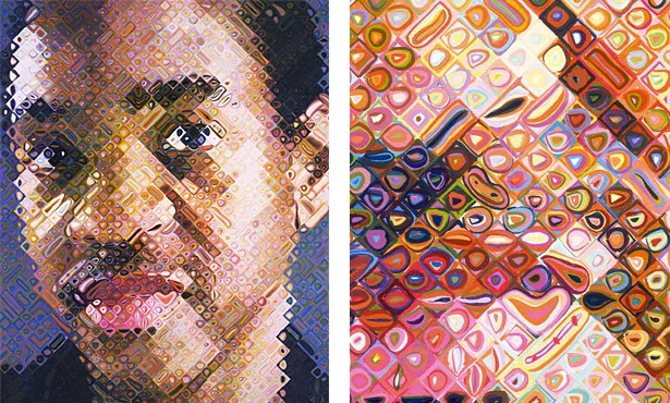 Lyle, 2003, Chuck Close