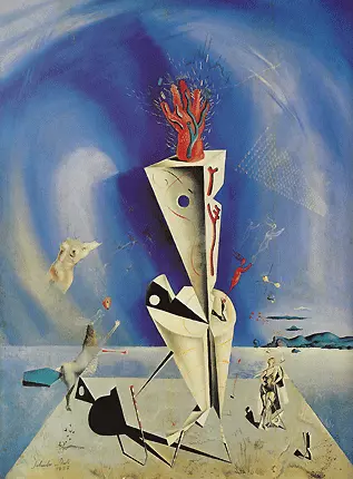 Aparato y mano, 1927, Salvador Dalí