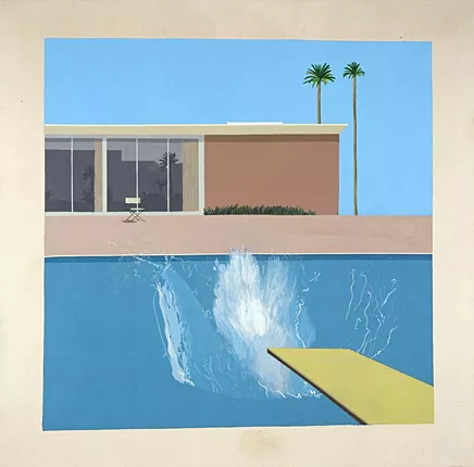 A Bigger Splash, 1967, David Hockney