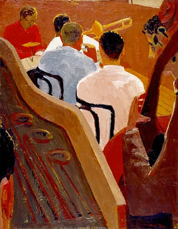 Rehearsal,1949, David Park