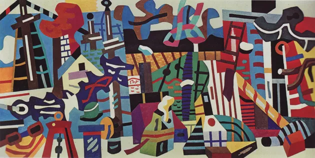 Paysage rythmique, 1938, Stuart Davis