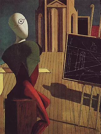 Le voyant, 1915, Giorgio de Chirico