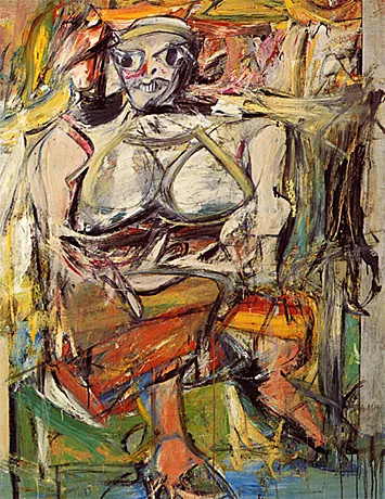 Woman I, 1950-52, Willem de Kooning