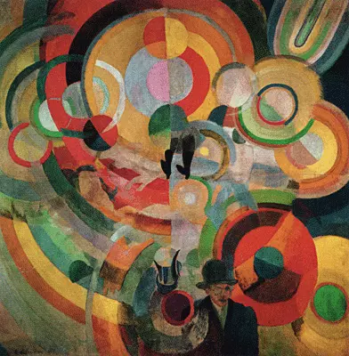 Carrusel eléctrico, hacia 1906, Robert Delaunay