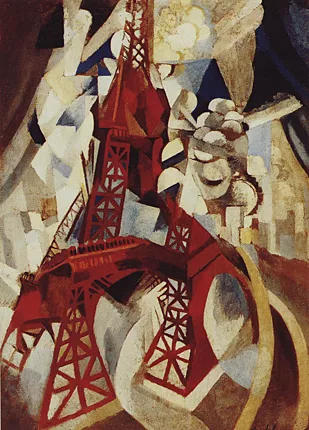 La Tour Eiffel, 1910, Robert Delaunay