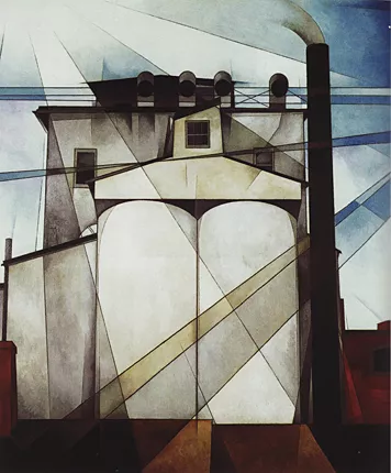 My Egipt, 1927, Charles Demuth