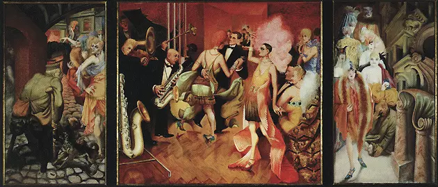 La Grande Ville, 1927-1928, Otto Dix, Stuttgart, Staatsgalerie