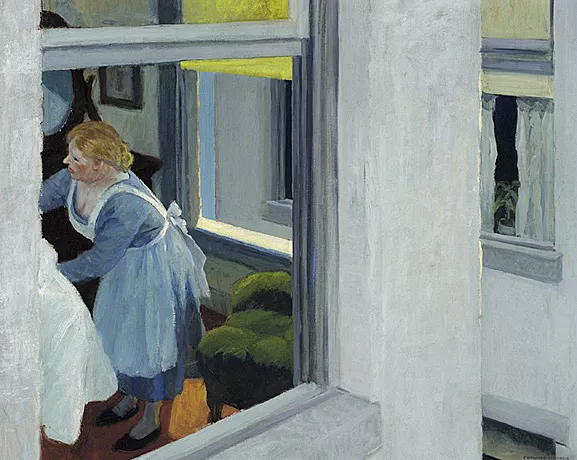 Edward Hopper, Appartement résidentiel, 1923