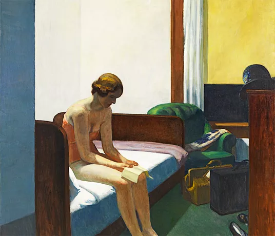 Edward Hopper, Habitación de hotel (Hotel Room), 1931